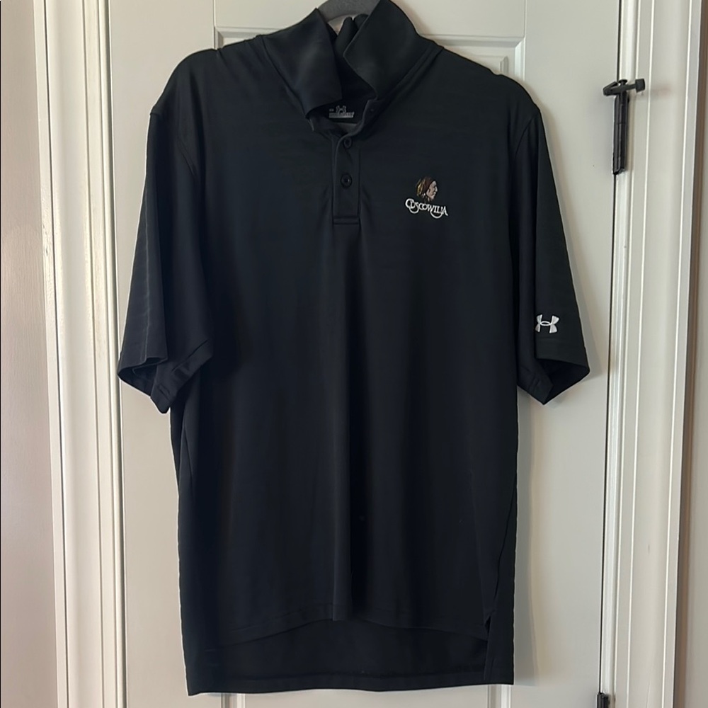 Under Armour Black Performance Polo Shirt